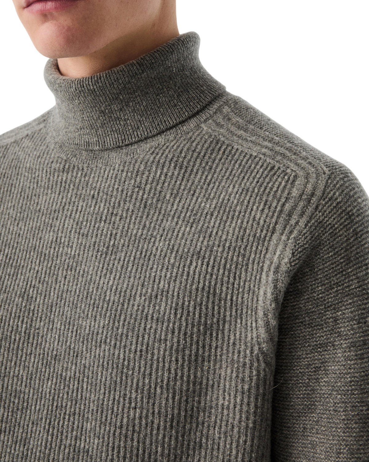 AlphaTauri FANNES Herren-Rollkragenpullover Schwarz Bild 8