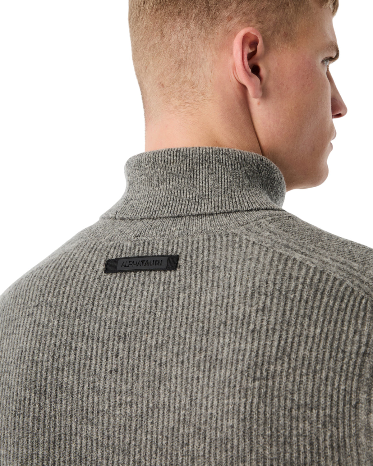 AlphaTauri FANNES Herren-Rollkragenpullover Schwarz Bild 9