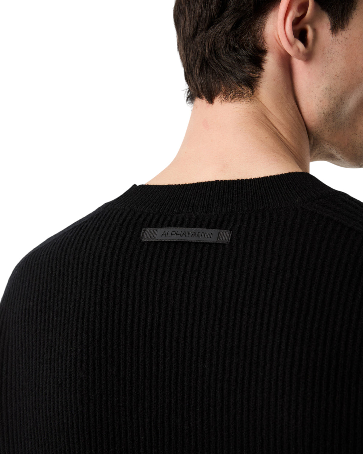 AlphaTauri FREIMS Herrenpullover Dunkelgrau meliert Bild 13