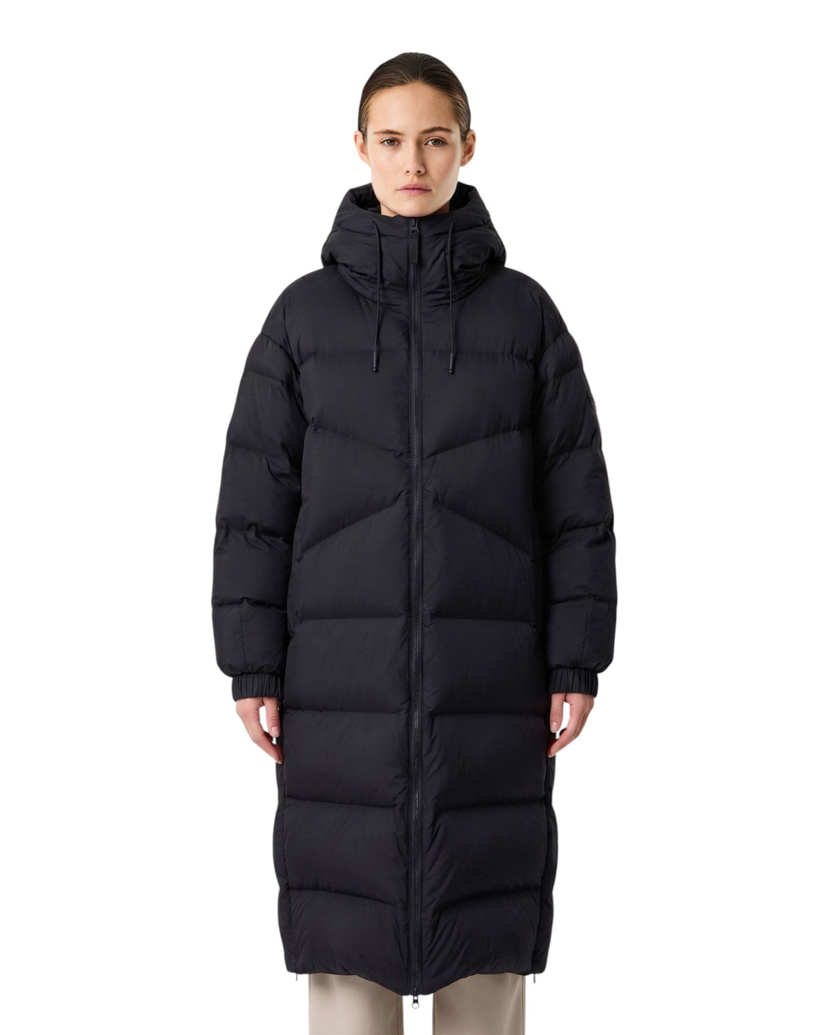 AlphaTauri OMINI Women's Quilted Coat yellow/grey Image 8
