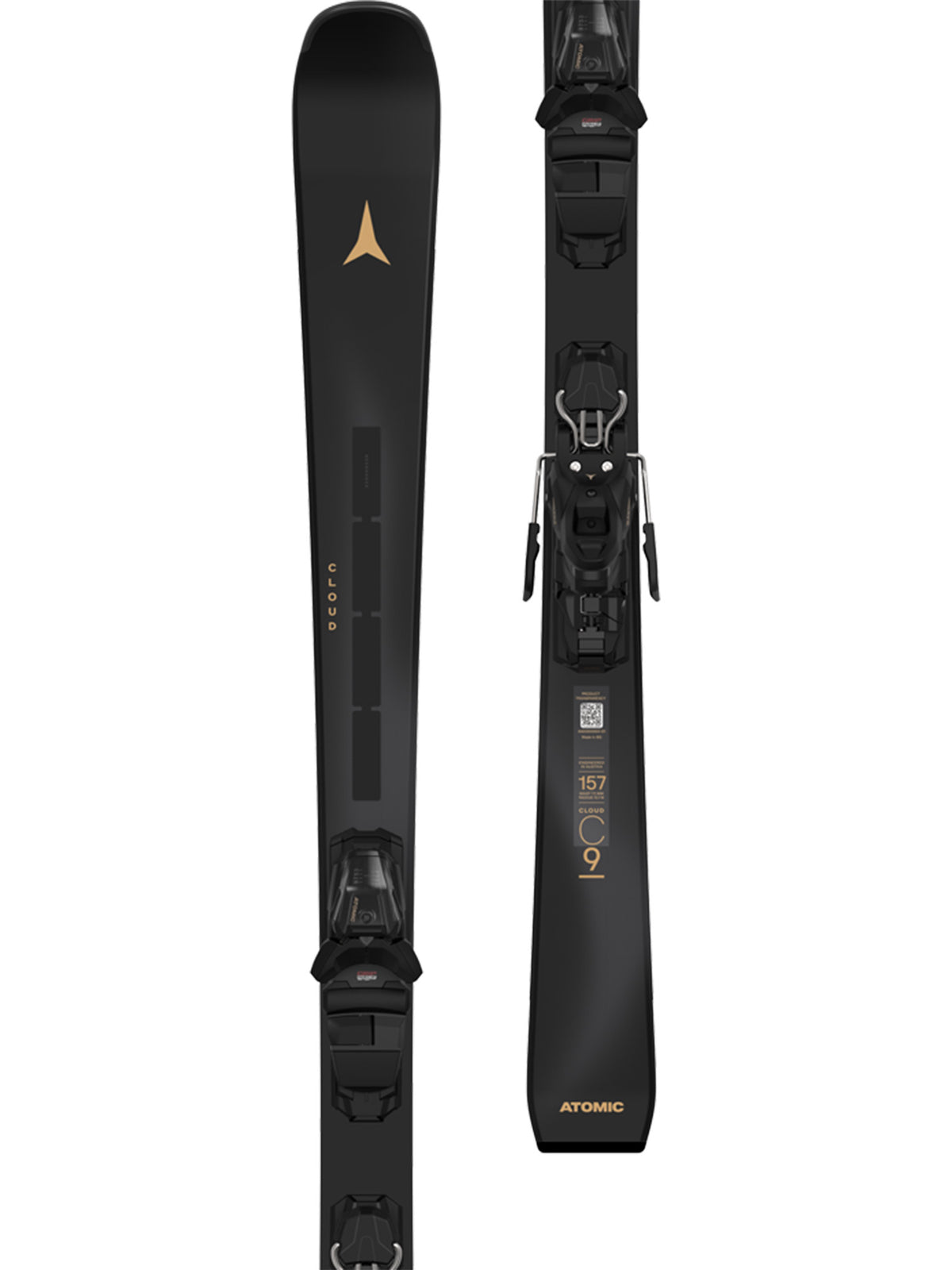 Atomic CLOUD C9 REVOSHOCK LIGHT + M 10 GW Damen-Pistenski schwarz Bild 6