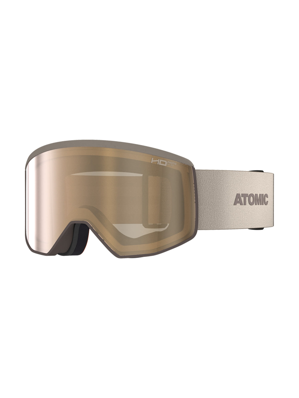 Atomic FOUR PRO M HD PHOTO Unisex-Skibrille beige Bild 1
