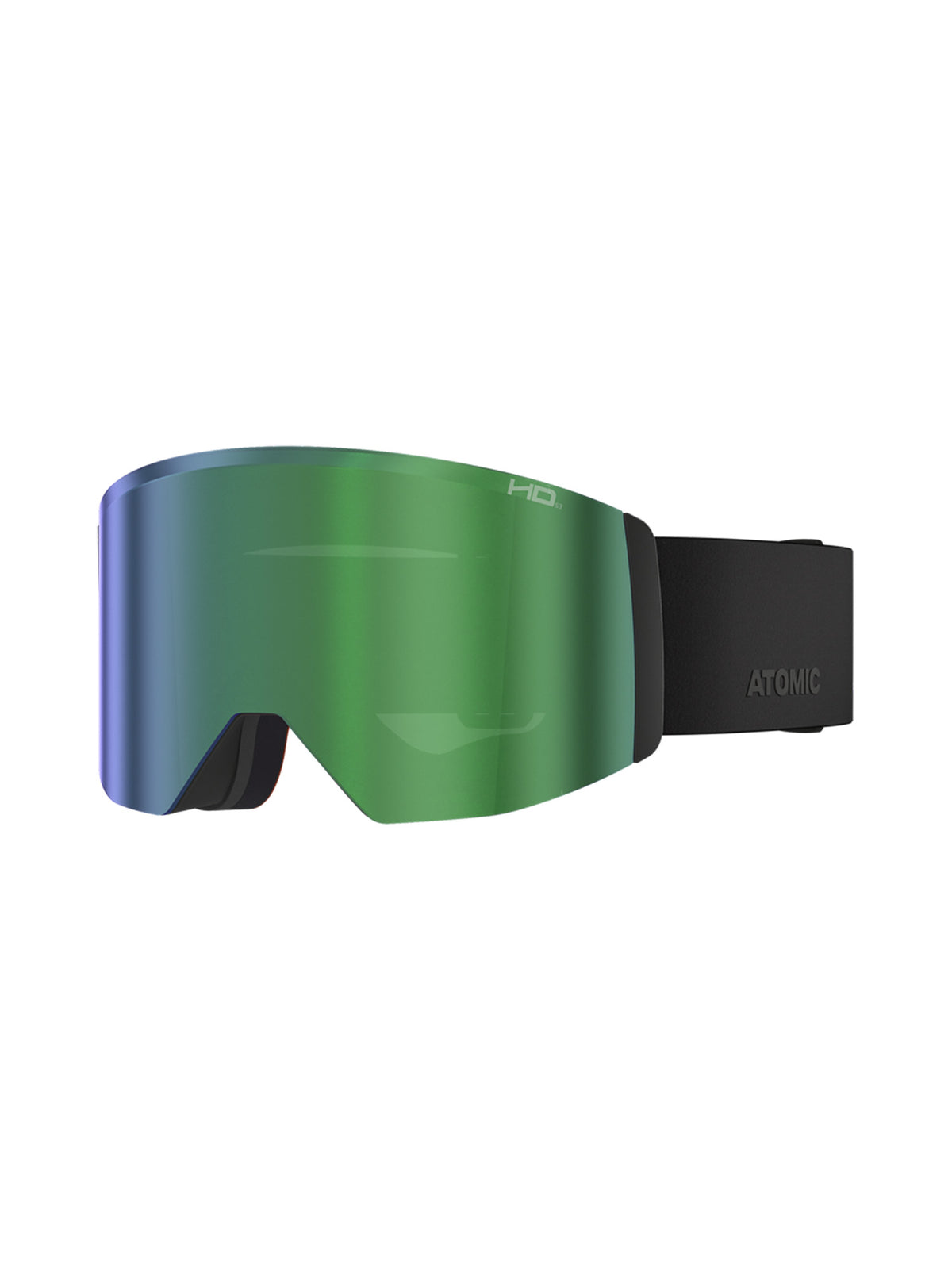 Atomic FOUR Q L HD Unisex-Skibrille schwarz Bild 1