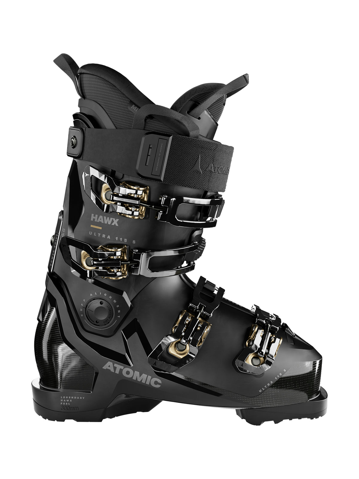 Atomic Hawx Ultra 115 S W Gw Skischuh Damen schwarz/gold Bild 1