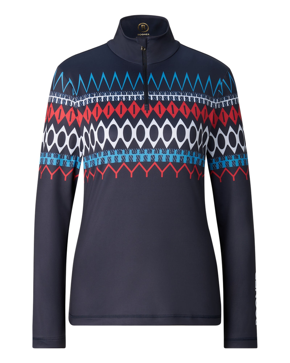 Bogner BELINE Damen-Baselayer schwarz/pink Bild 4