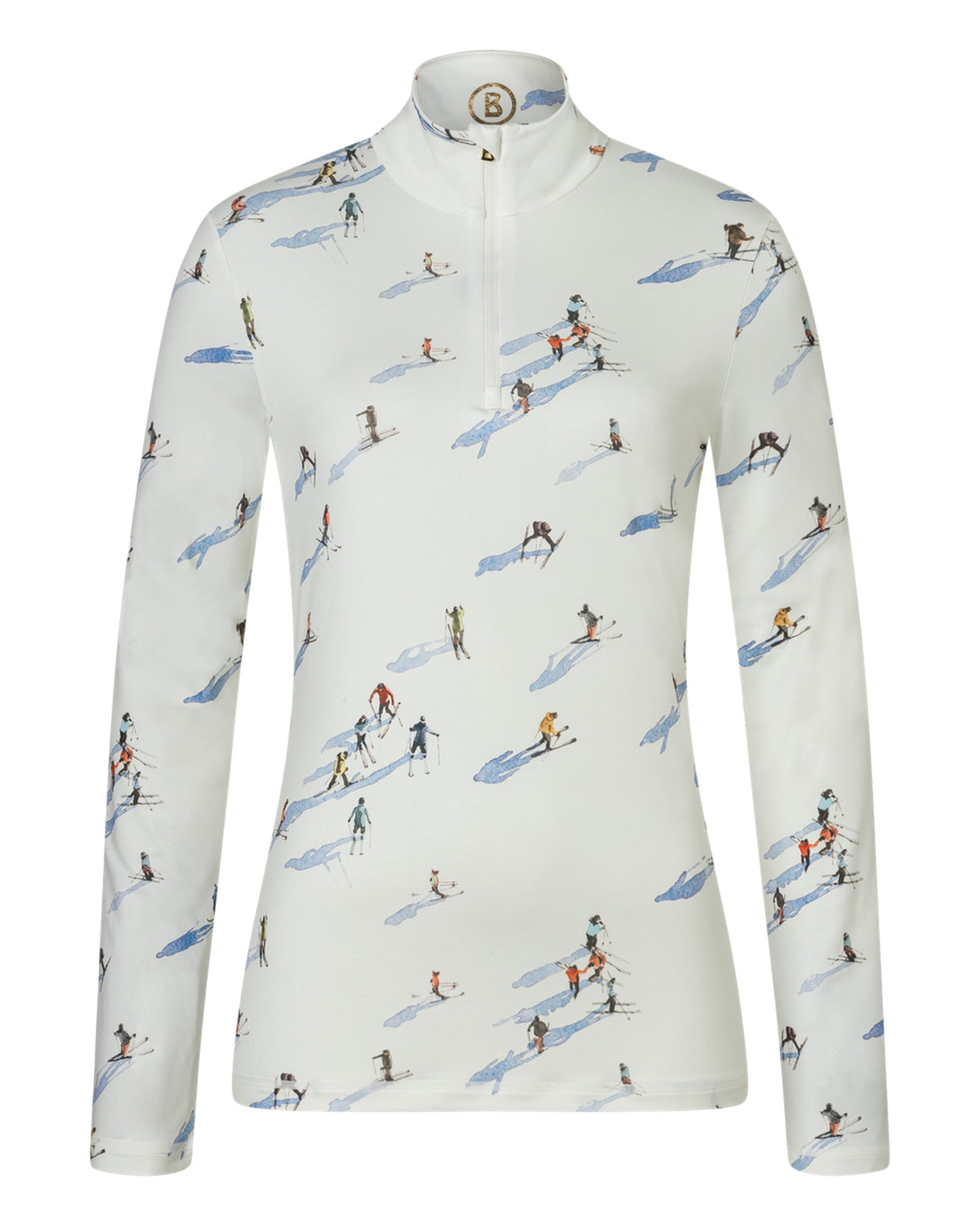 Bogner BELINE Damen-Langarmshirt Off-White Bild 1