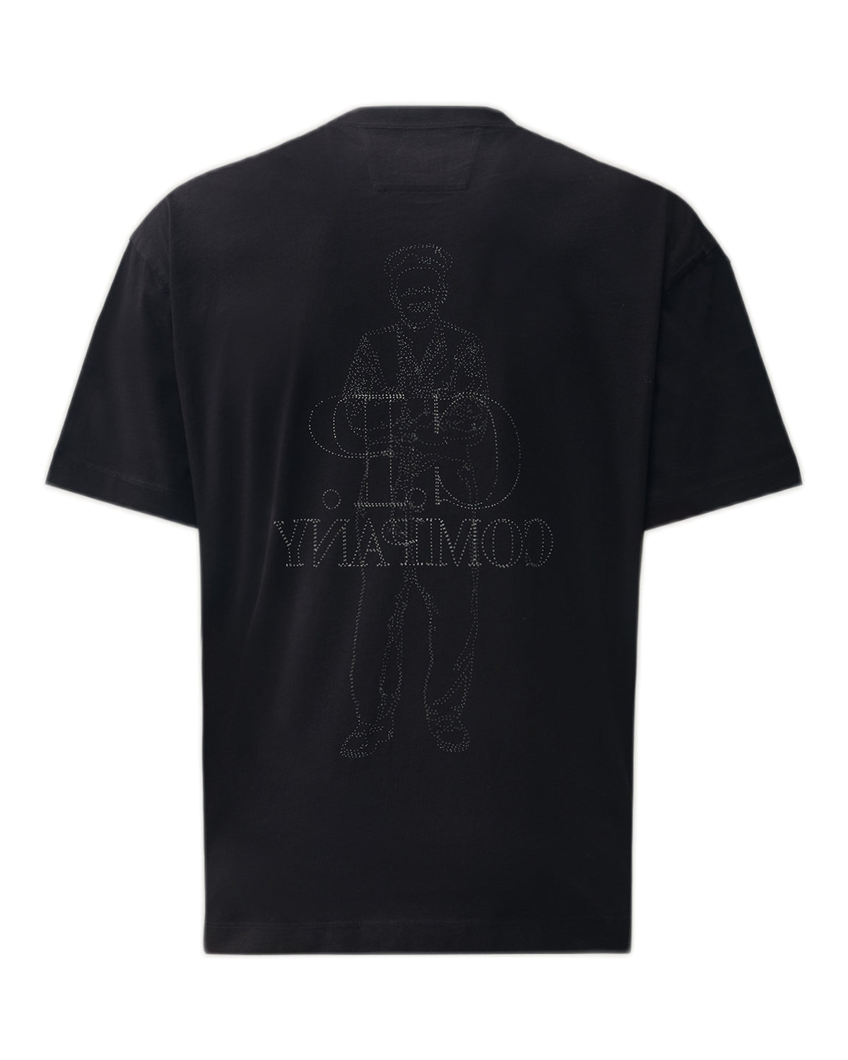 C.P. Company Comfort Logo Herren-T-Shirt schwarz Bild 2