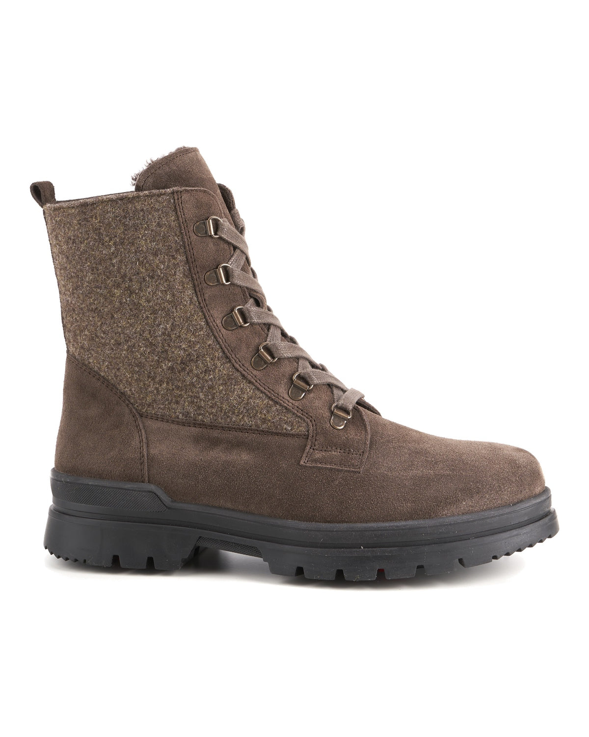 Dirndl & Bua 6141 OIL VELOUR/FILZ Herren-Winterstiefel braun Bild 1