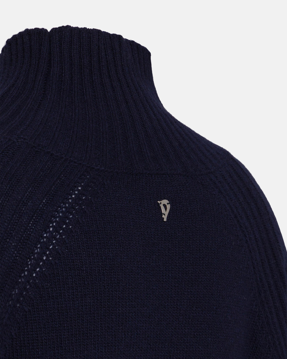 Dondup Damen-Rollkragenpullover aus Wolle und Kaschmir dunkelbraun Bild 8