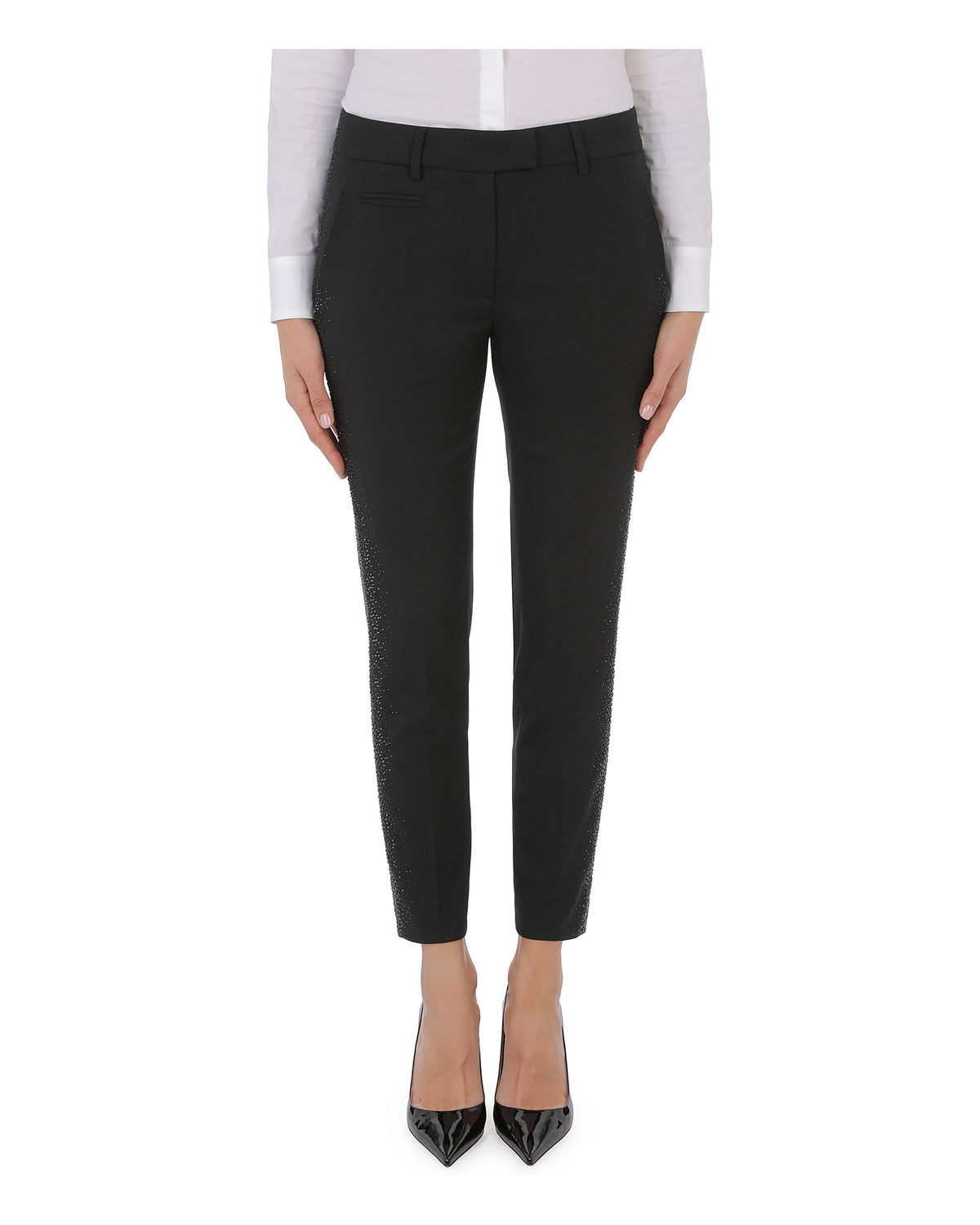 PERFECT PANT WITH RHINESTONE schwarz schwarz Bild 1