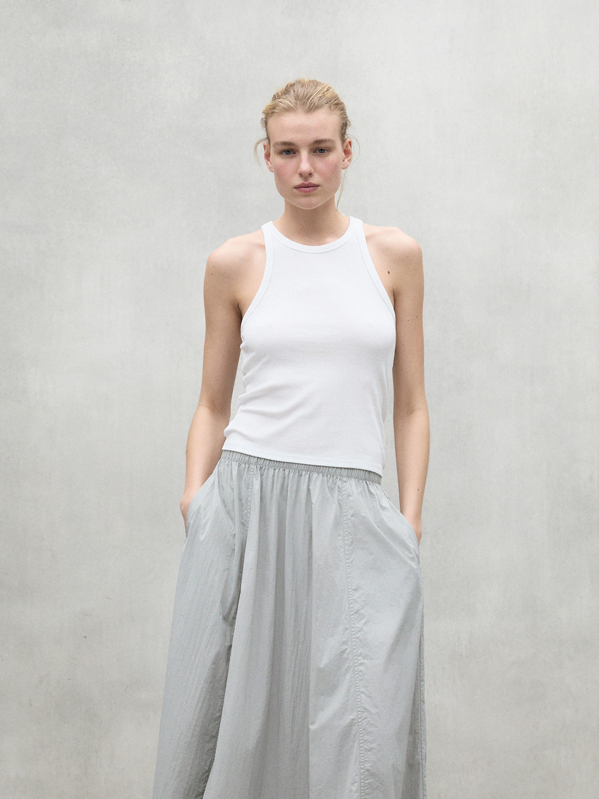 Ecoalf Arles Top Damen weiss Bild 3