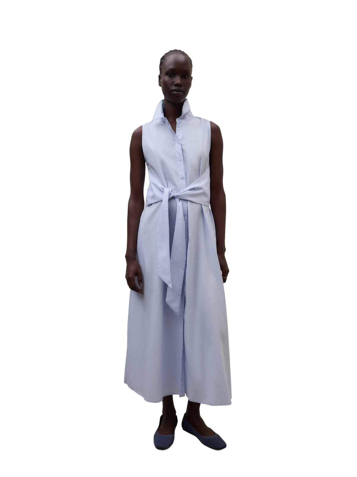 Ecoalf Chiara Dress Kleid Damen hellblau Bild 3