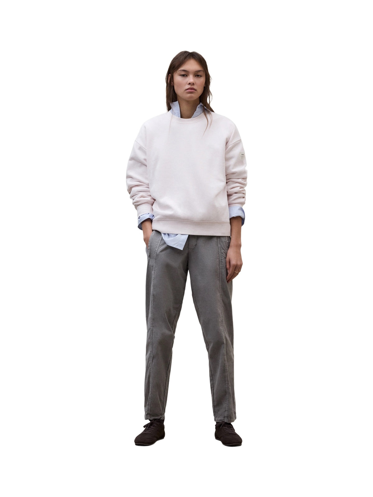 Ecoalf Godoy Sweatshirt Damen rosa Bild 2