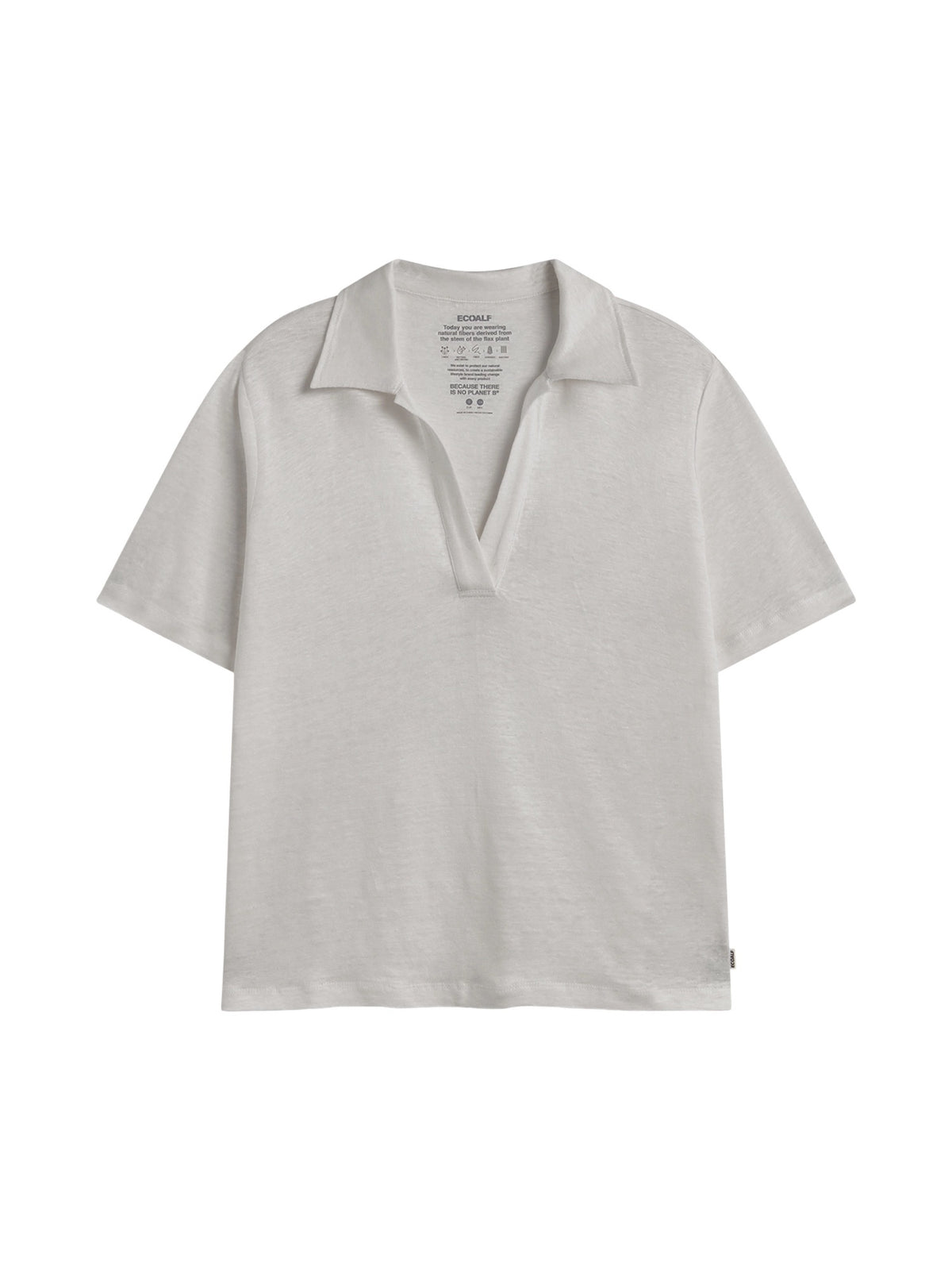 Ecoalf Troms T-Shirt Damen dunkelblau/weiss Bild 4