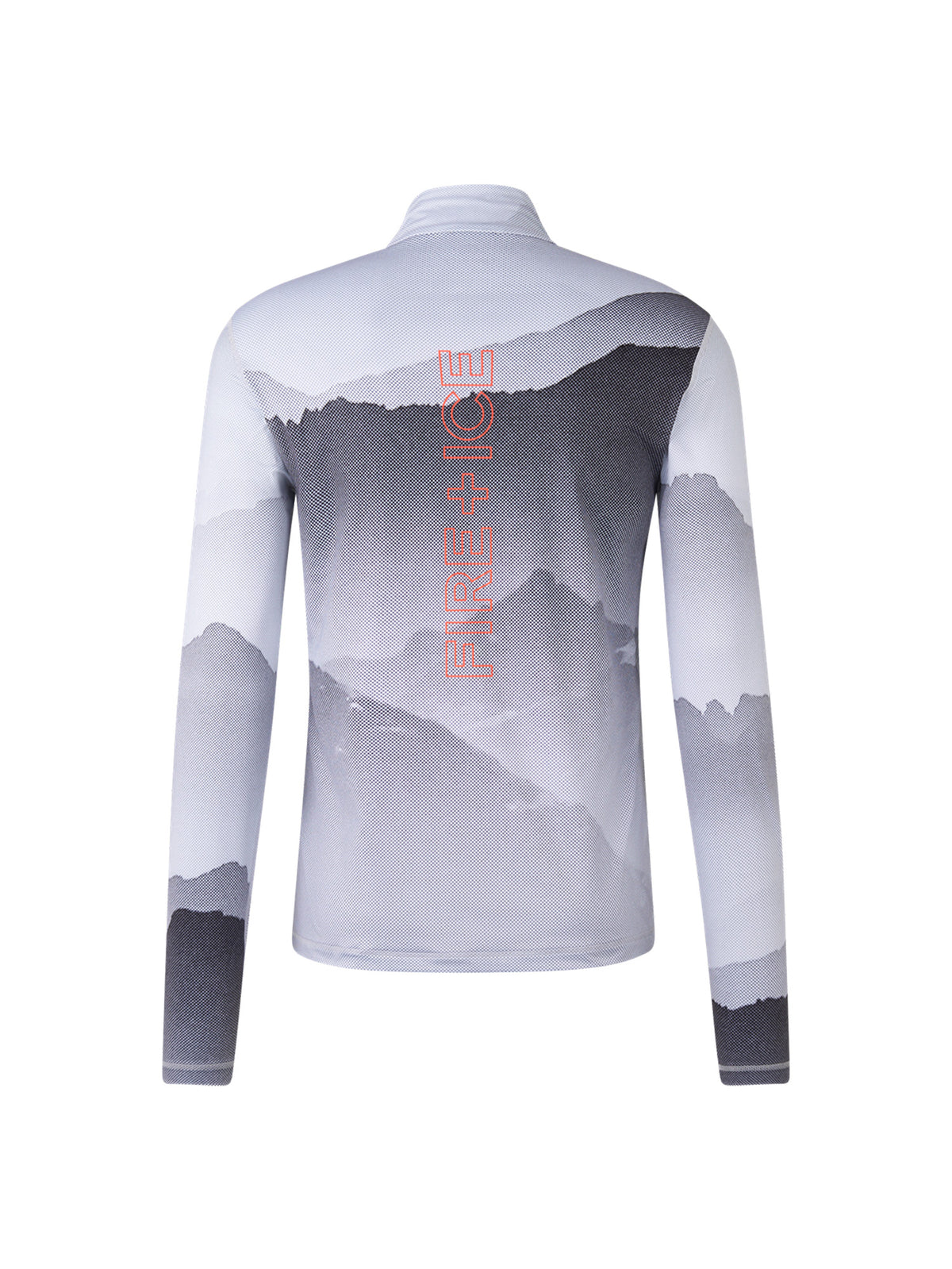 Fire+Ice Pascal Baselayer Herren orange/grau Bild 3