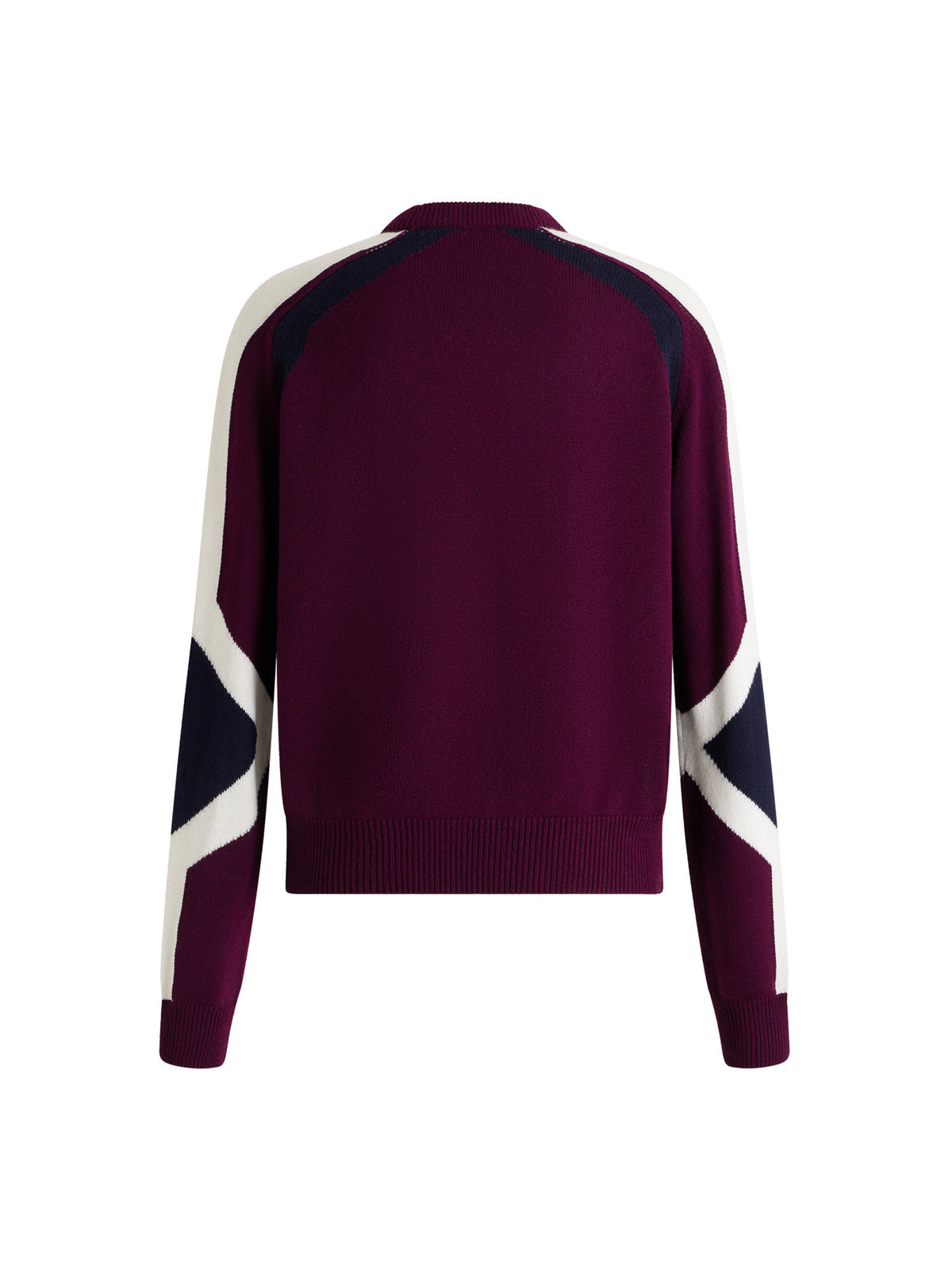 Fusalp Rivena Pullover Damen rot/dunkelblau Bild 2