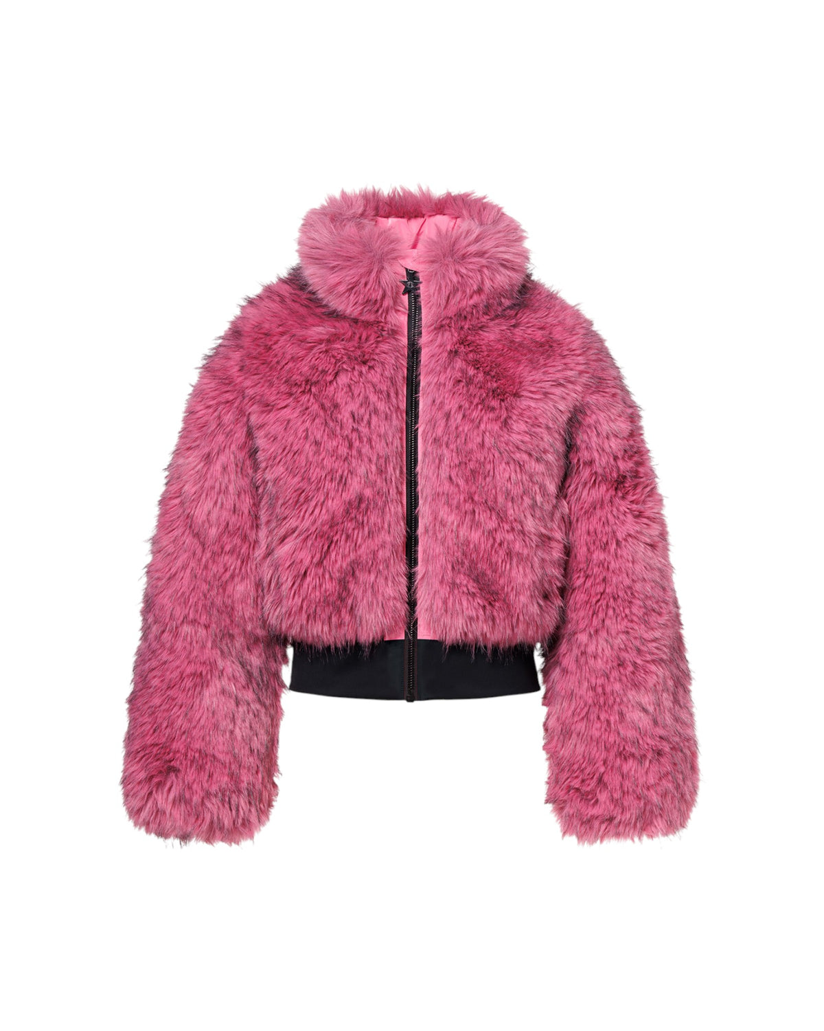 Goldbergh FUWA Damen-Kunstfelljacke rosa Bild 1