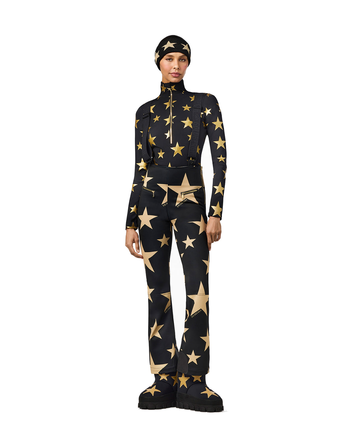 Goldbergh SAKUYA Damen-Skihose schwarz/gold Bild 10