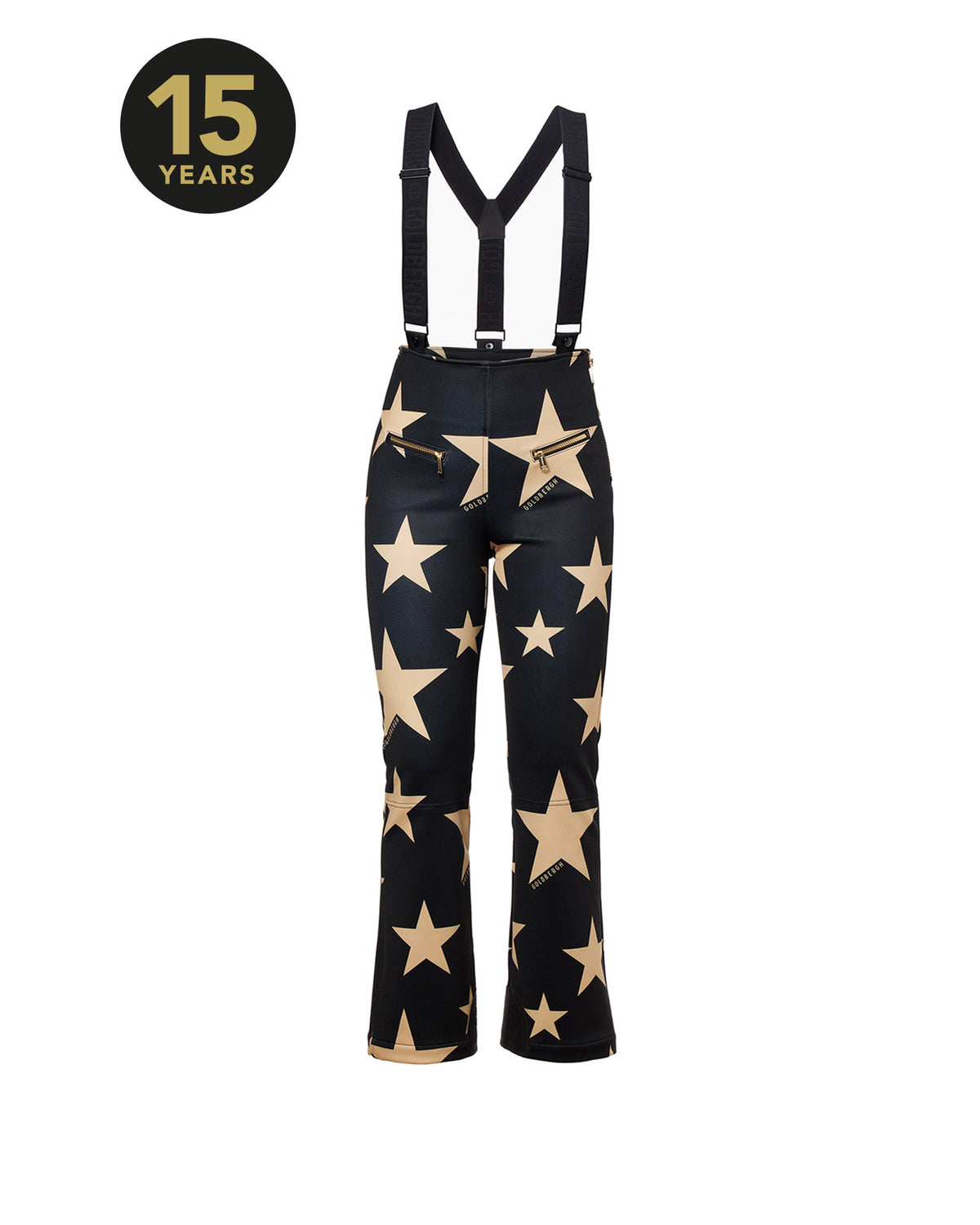 Goldbergh SAKUYA Damen-Skihose schwarz/gold Bild 6