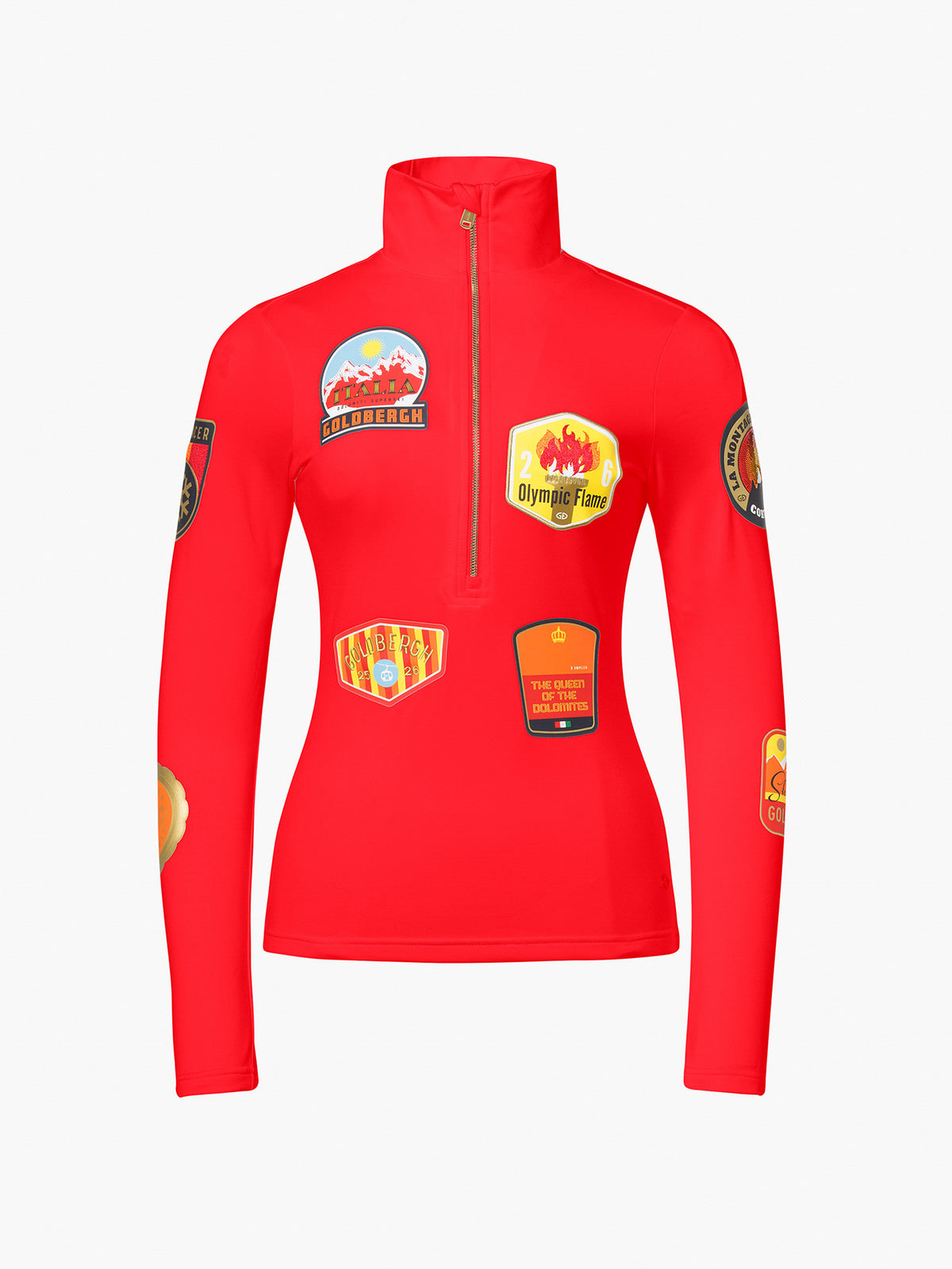 Goldbergh Triumph Baselayer Damen rot Bild 1