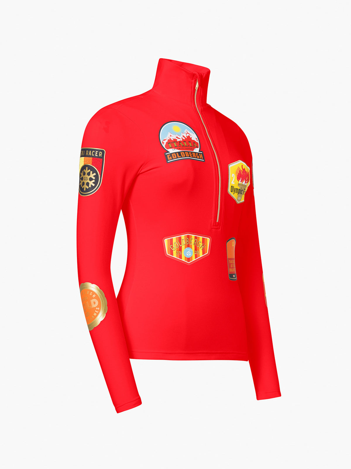 Goldbergh Triumph Baselayer Damen rot Bild 2