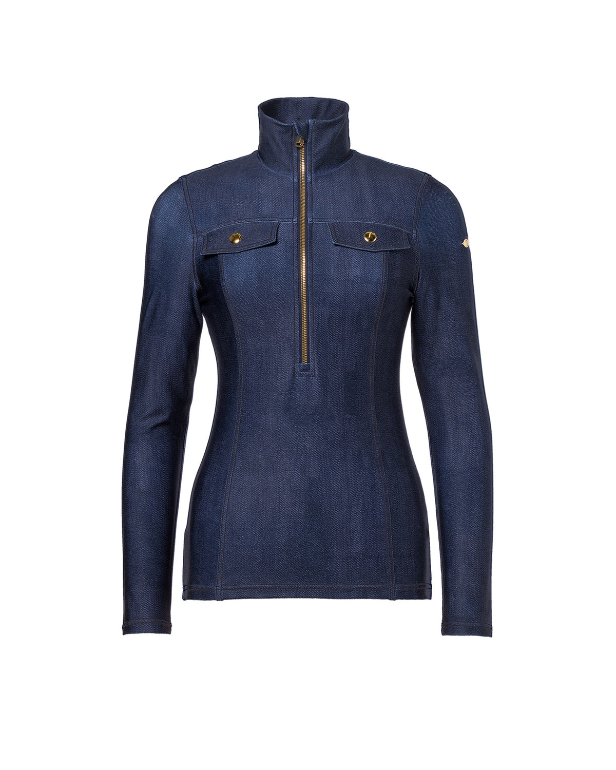 Goldbergh YUNNAI Damen-Skipullover dunkelblau Bild 1