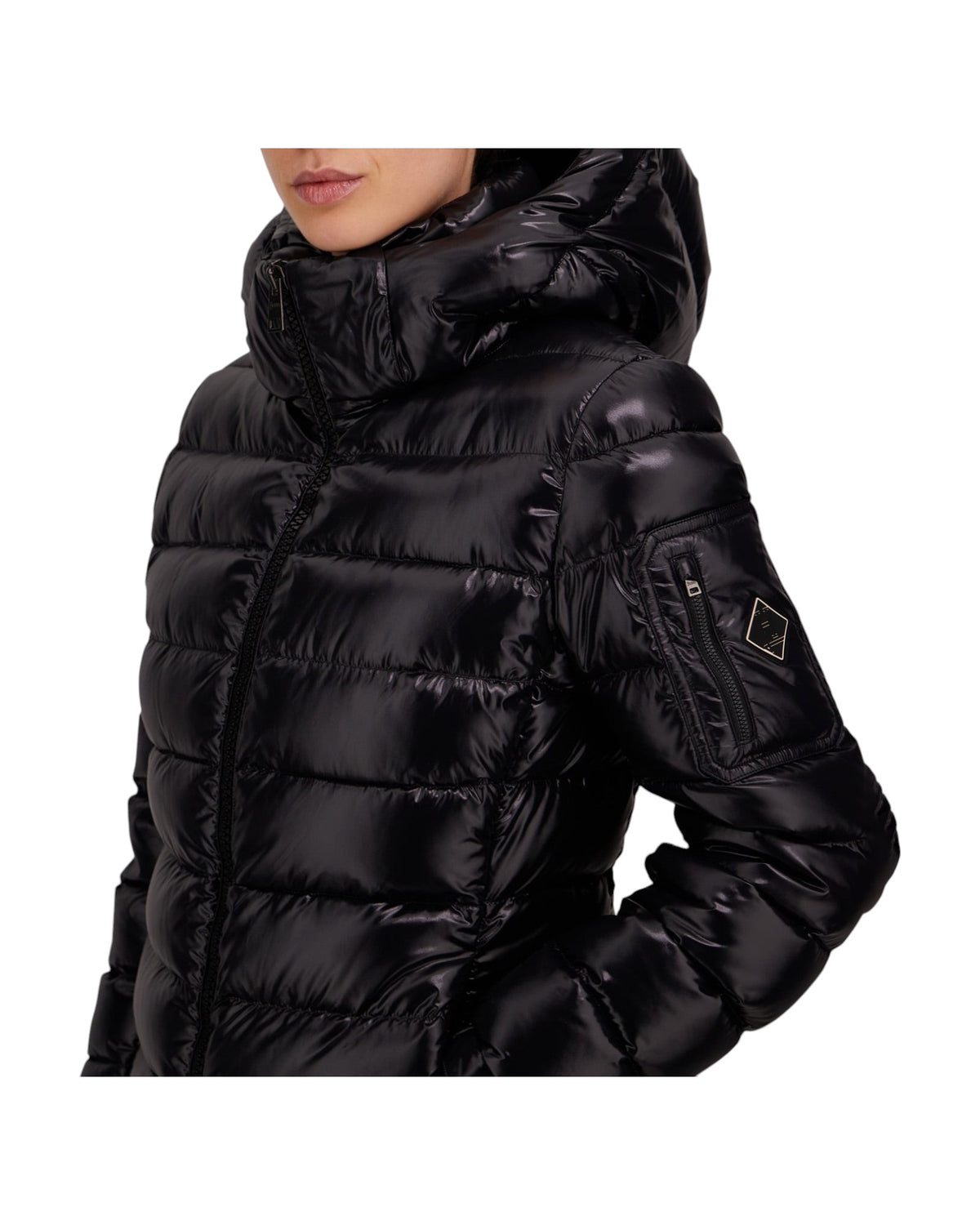Herno Glanznylon Damen-Daunenjacke mit Kapuze - Herno - MEINFREUDENHAUS