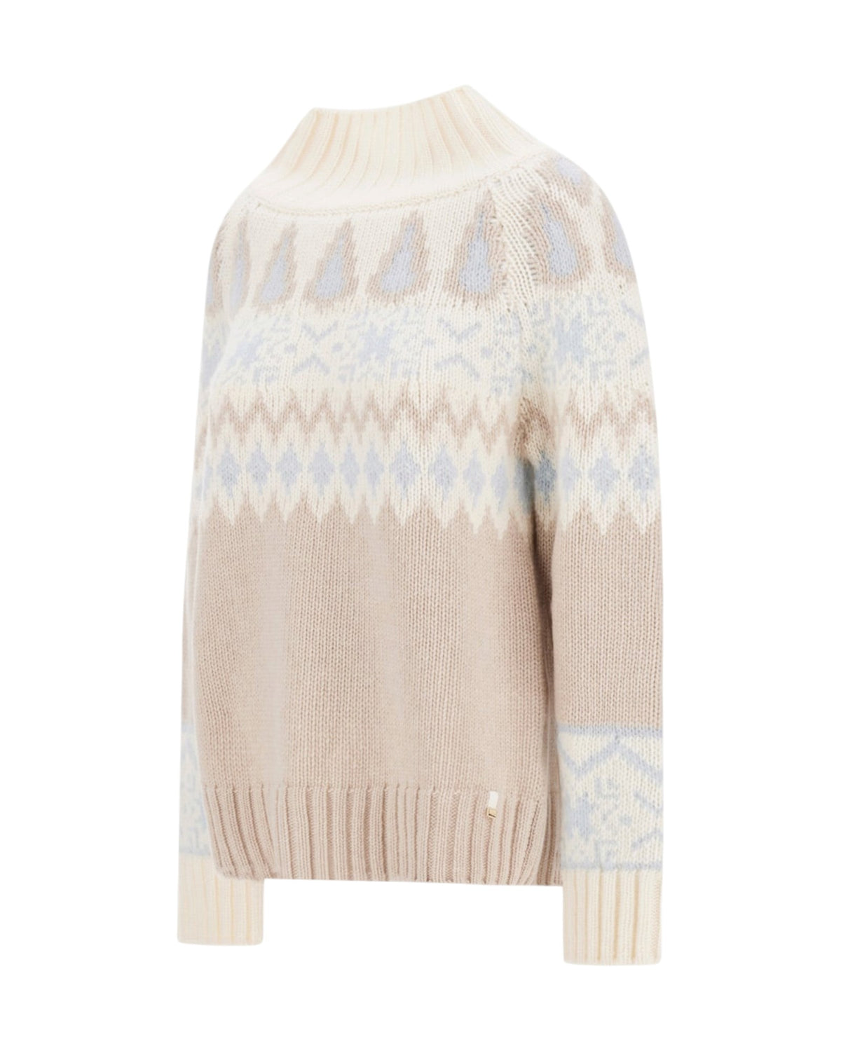 Herno Norweger Jacquard Damen-Strickpullover - Herno - MEINFREUDENHAUS