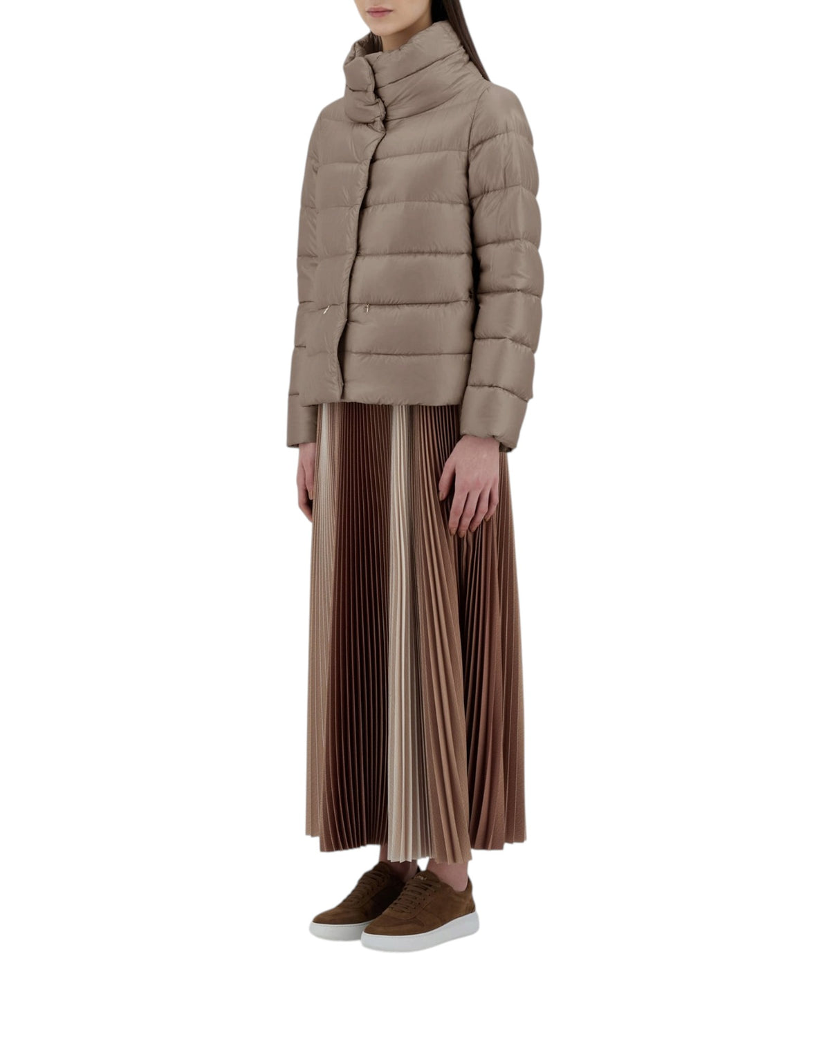 Herno Nylon Ultralight Damen-Daunencape - Herno - MEINFREUDENHAUS