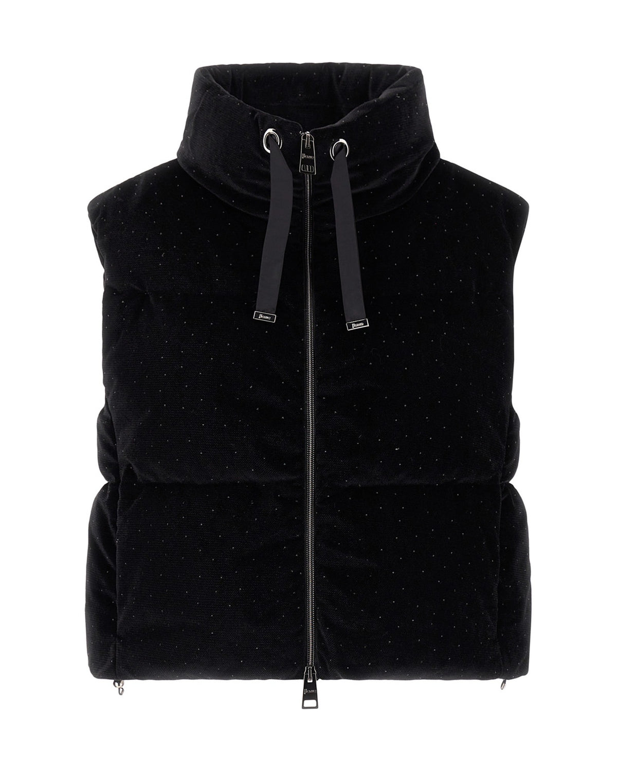 Herno Samt-Strass Damen-Daunenweste - Herno - MEINFREUDENHAUS