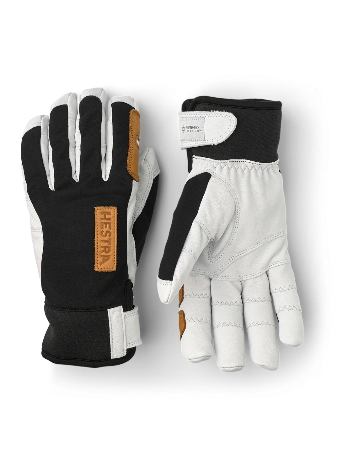 Hestra Ergo Grip Active Wool Handschuhe Herren schwarz/weiss Bild 1