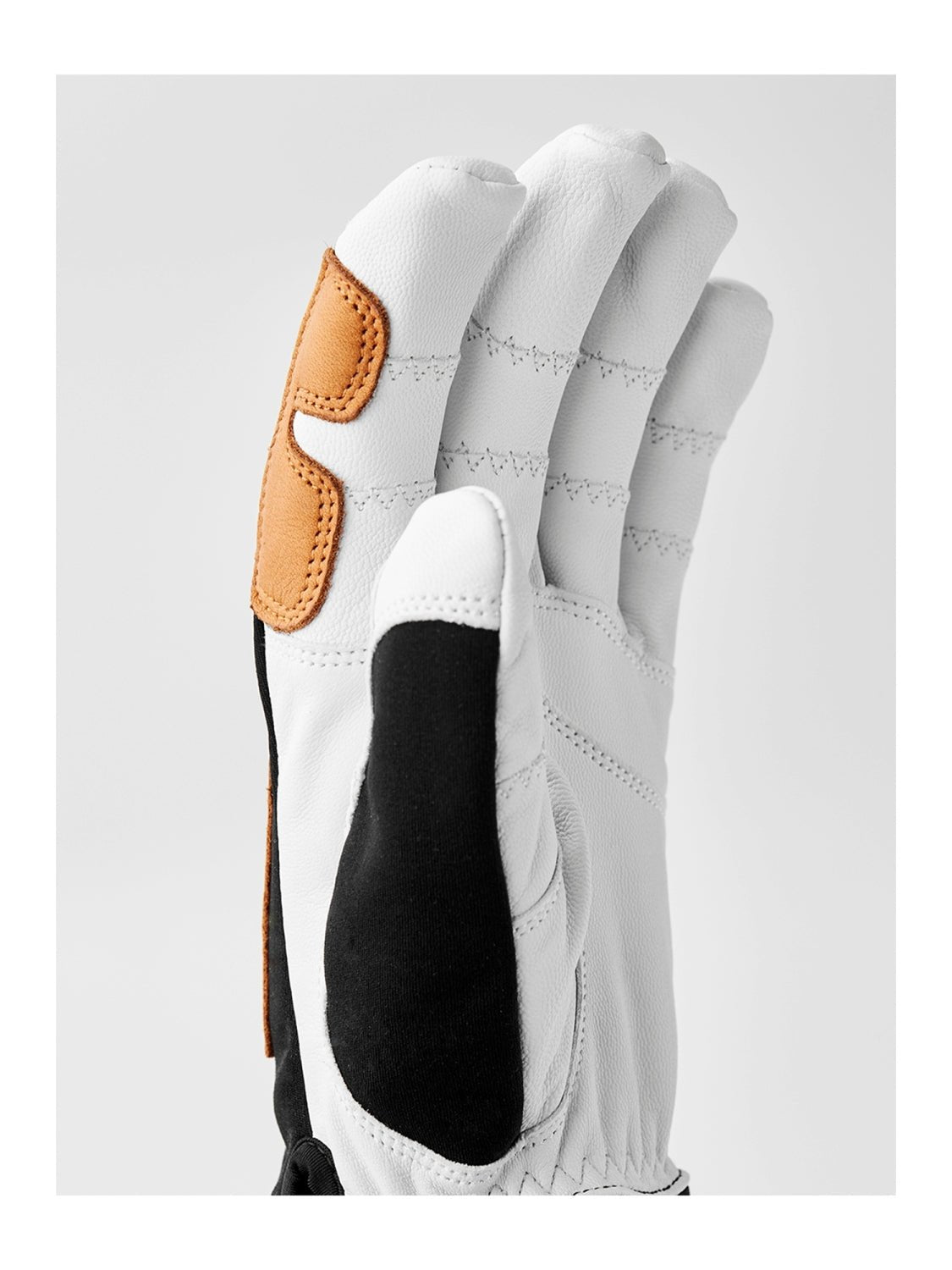 Hestra Ergo Grip Active Wool Handschuhe Herren schwarz/weiss Bild 3