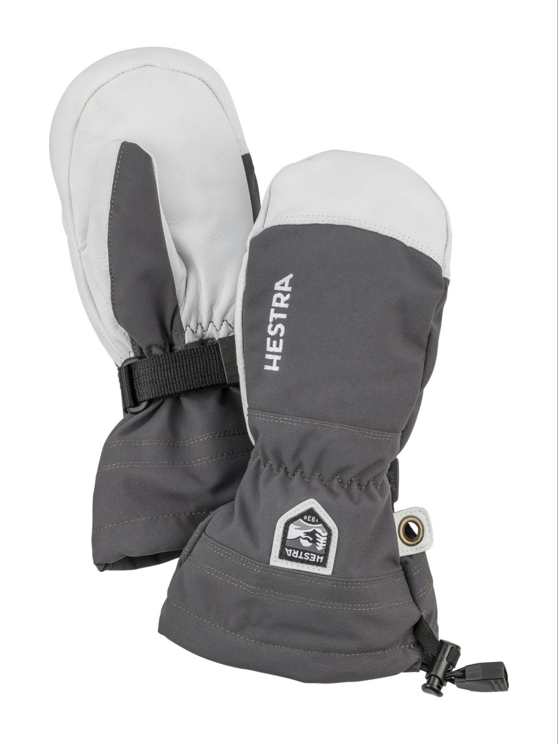 Army Leather Heli Mitten - Hestra - MEINFREUDENHAUS
