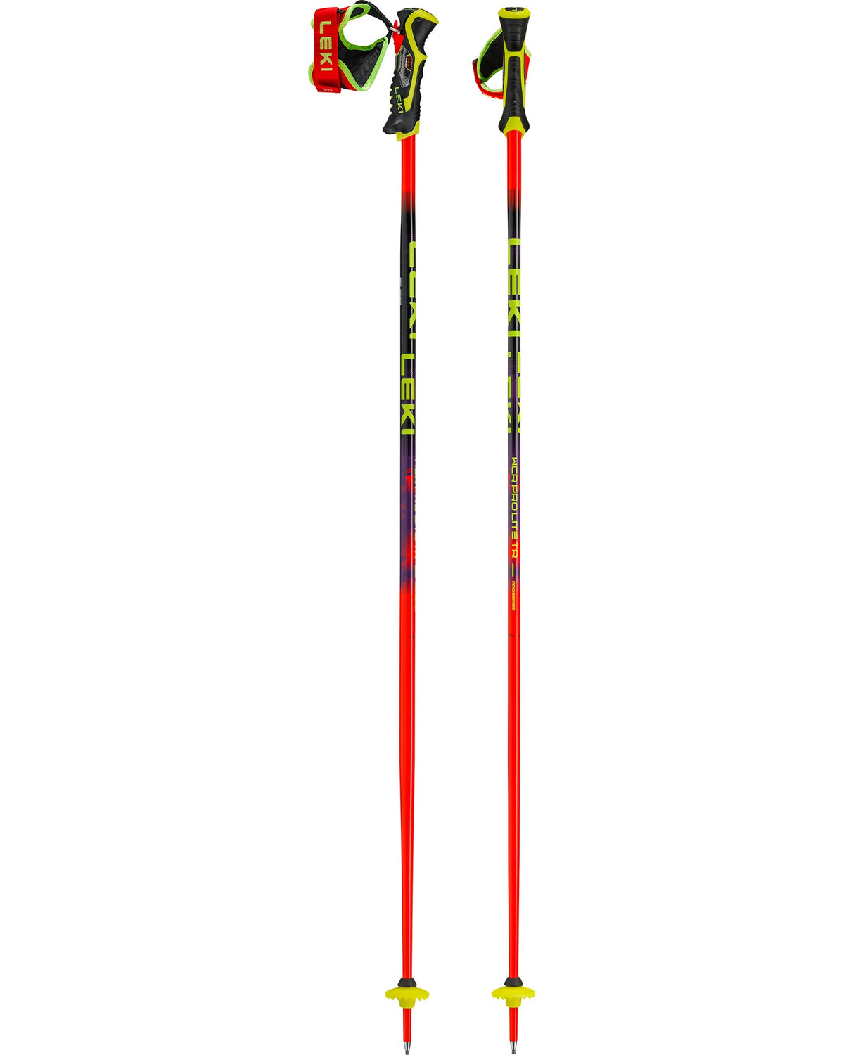 LEKI WCR PRO LITE SL TR Unisex-Slalomstöcke schwarz/rot Bild 5