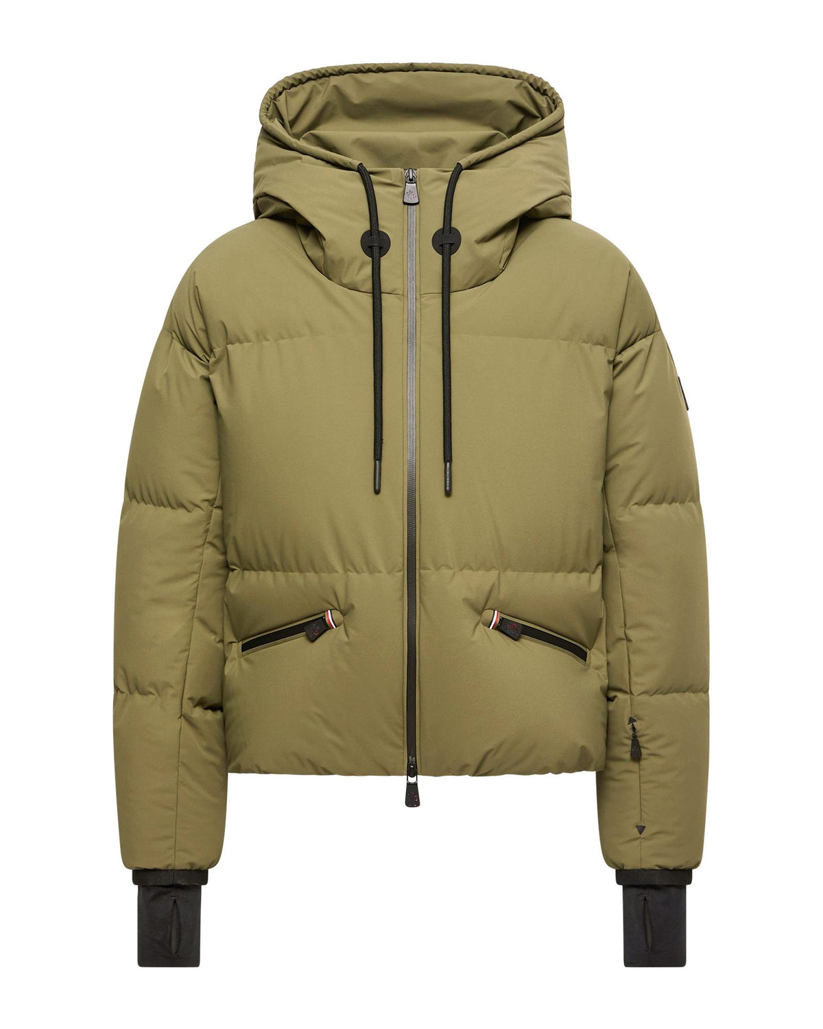 Moncler ALLESAZ Damen-Skijacke olivgrün Bild 1