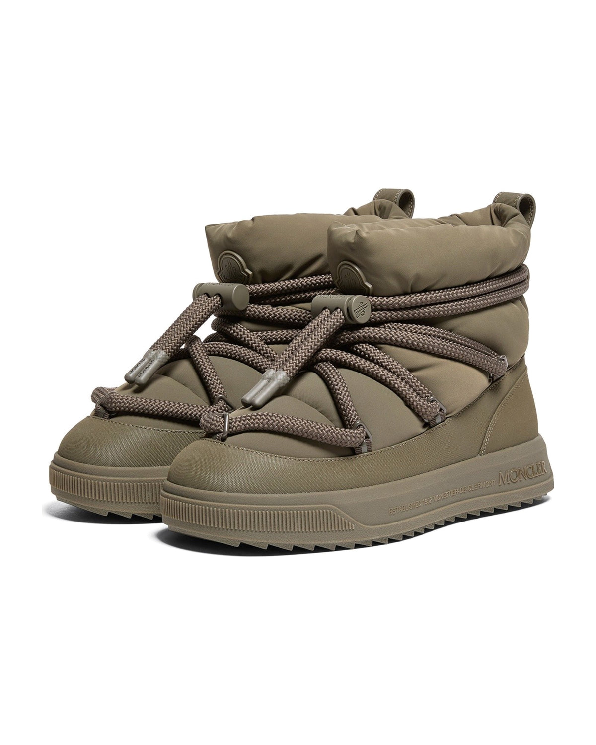 Moncler ALTIVE MID Herren-Schneestiefel Olivgrün Bild 4