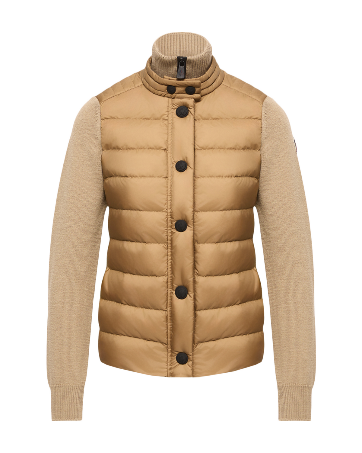 Moncler GRENOBLE Damen-Daunenstrickjacke Beige Bild 1