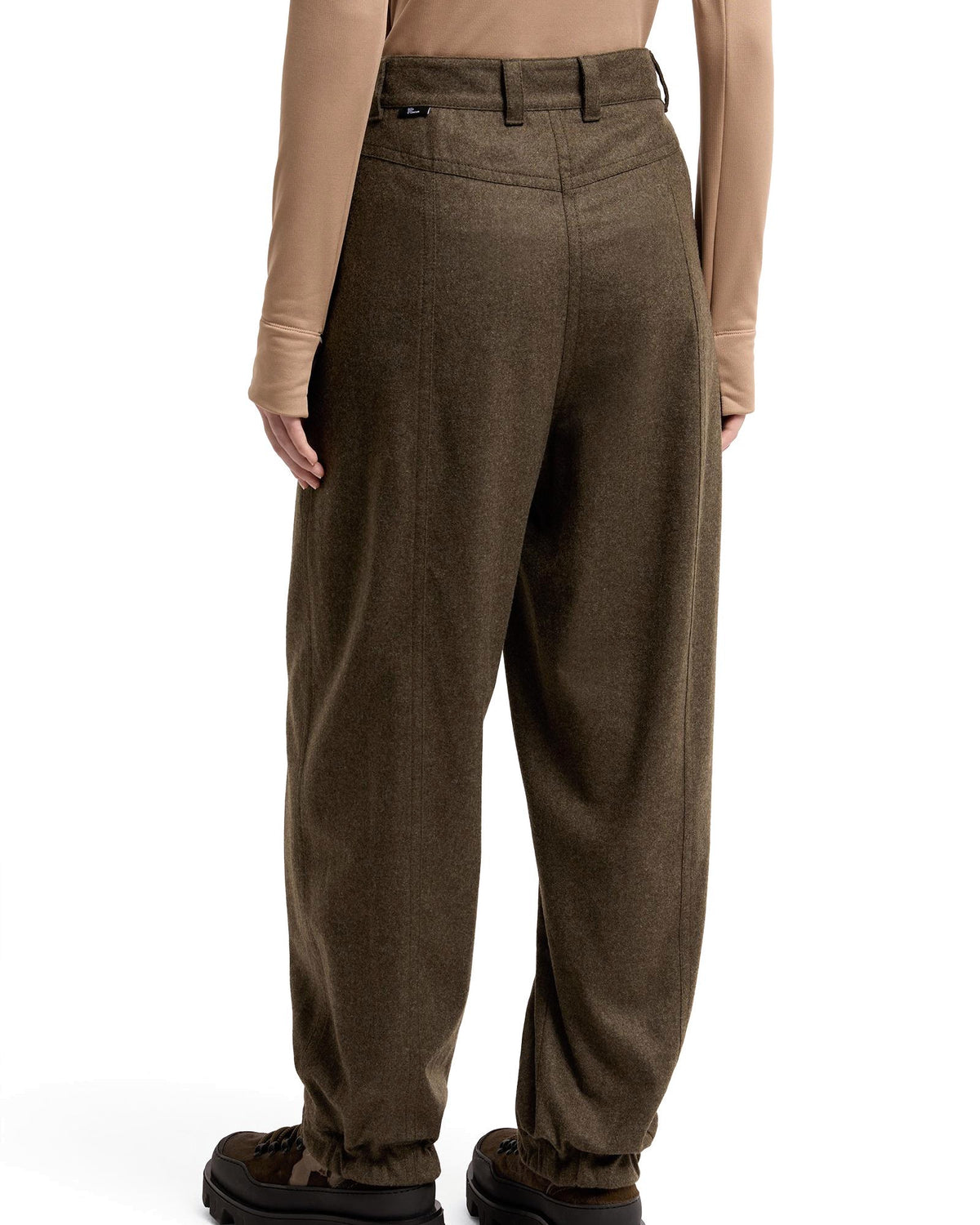 Moncler GRENOBLE Damen-Lodenhose dunkelgrün Bild 5