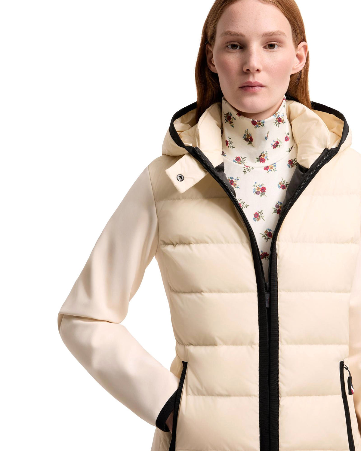 Moncler GRENOBLE Damen-Midlayerjacke elfenbein Bild 6