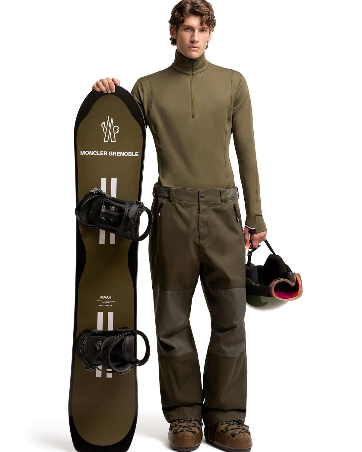 Moncler GRENOBLE Herren-Polartec-Baselayer natur Bild 20