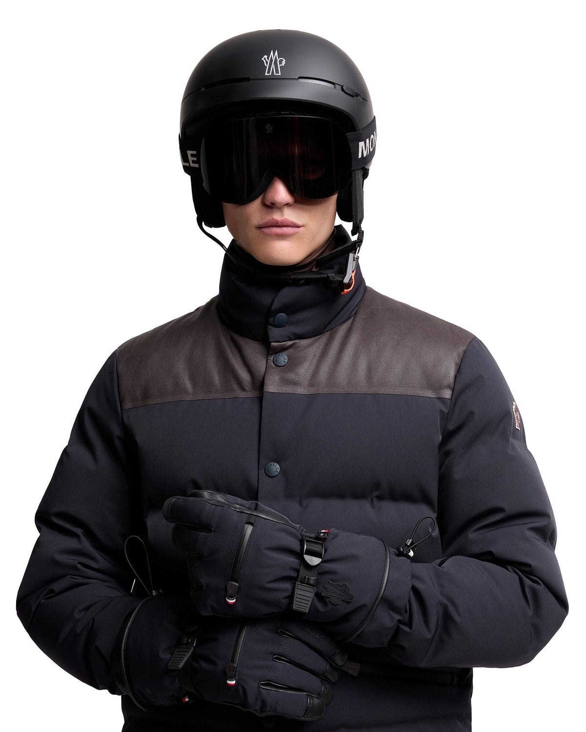 Moncler GRENOBLE Herren-Skihandschuhe Schwarz Bild 8