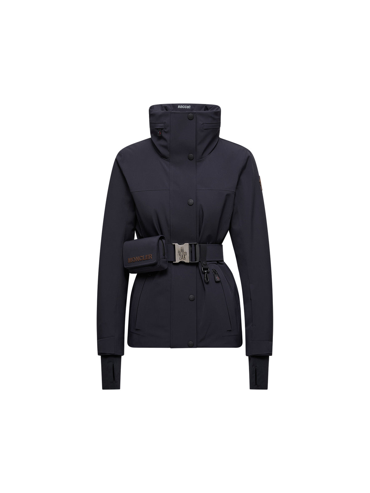 Moncler Hainets Skijacke Damen dunkelblau dunkelblau Bild 1