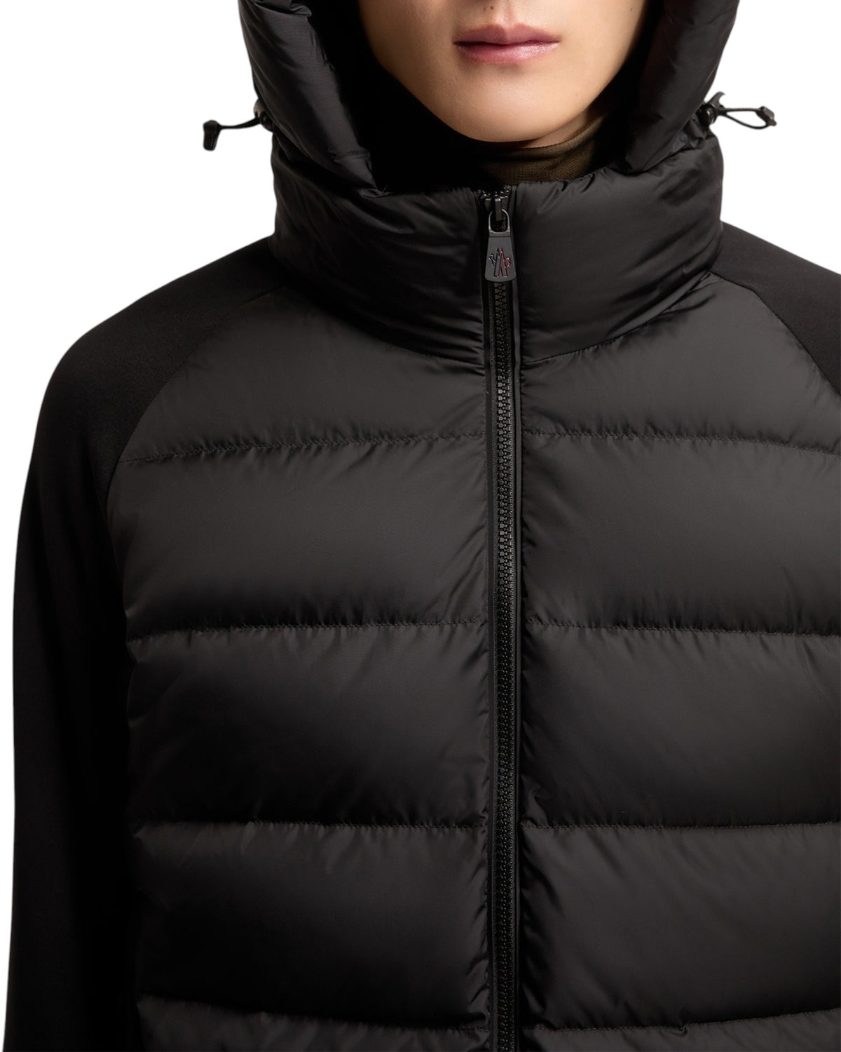 Moncler Zip Up Cardigan Unterziehjacke Herren schwarz Bild 6