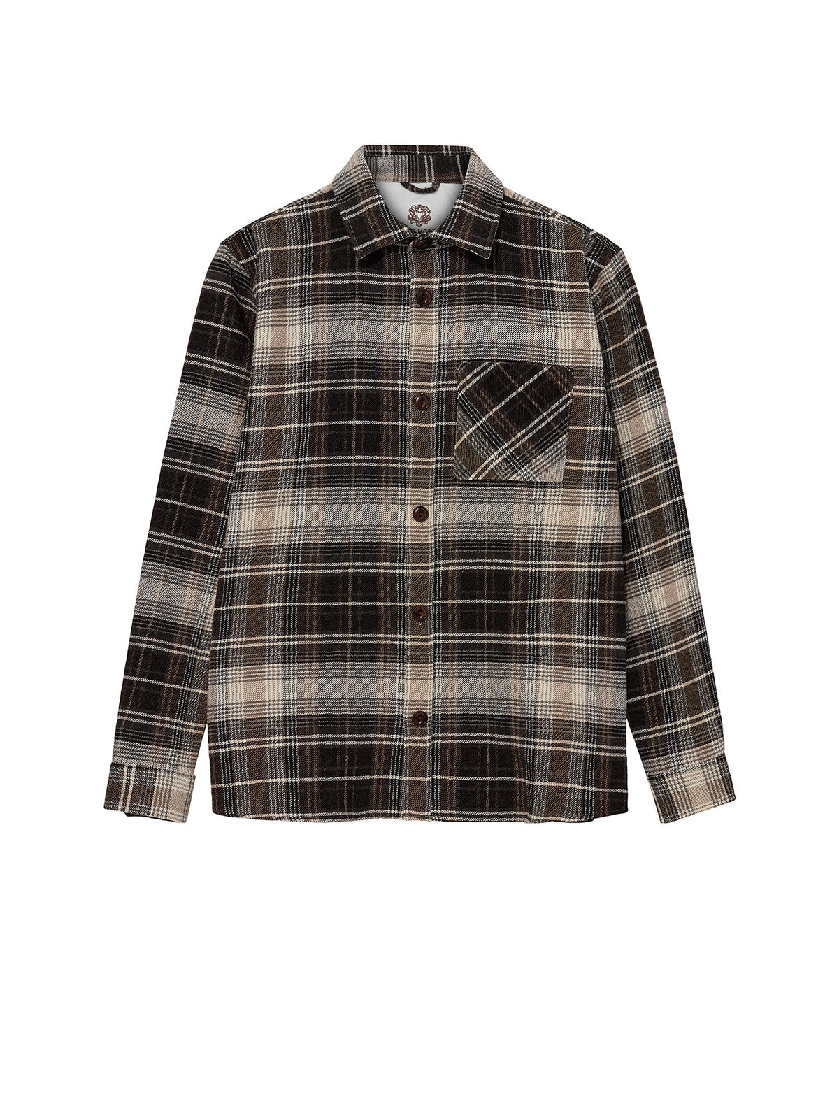 Mos Mosh David Lavato Overshirt Herren braun braun Bild 1
