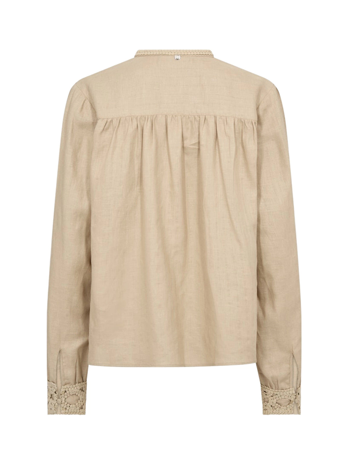 MOS MOSH Evanda LS Blouse Bluse Damen beige beige Bild 2