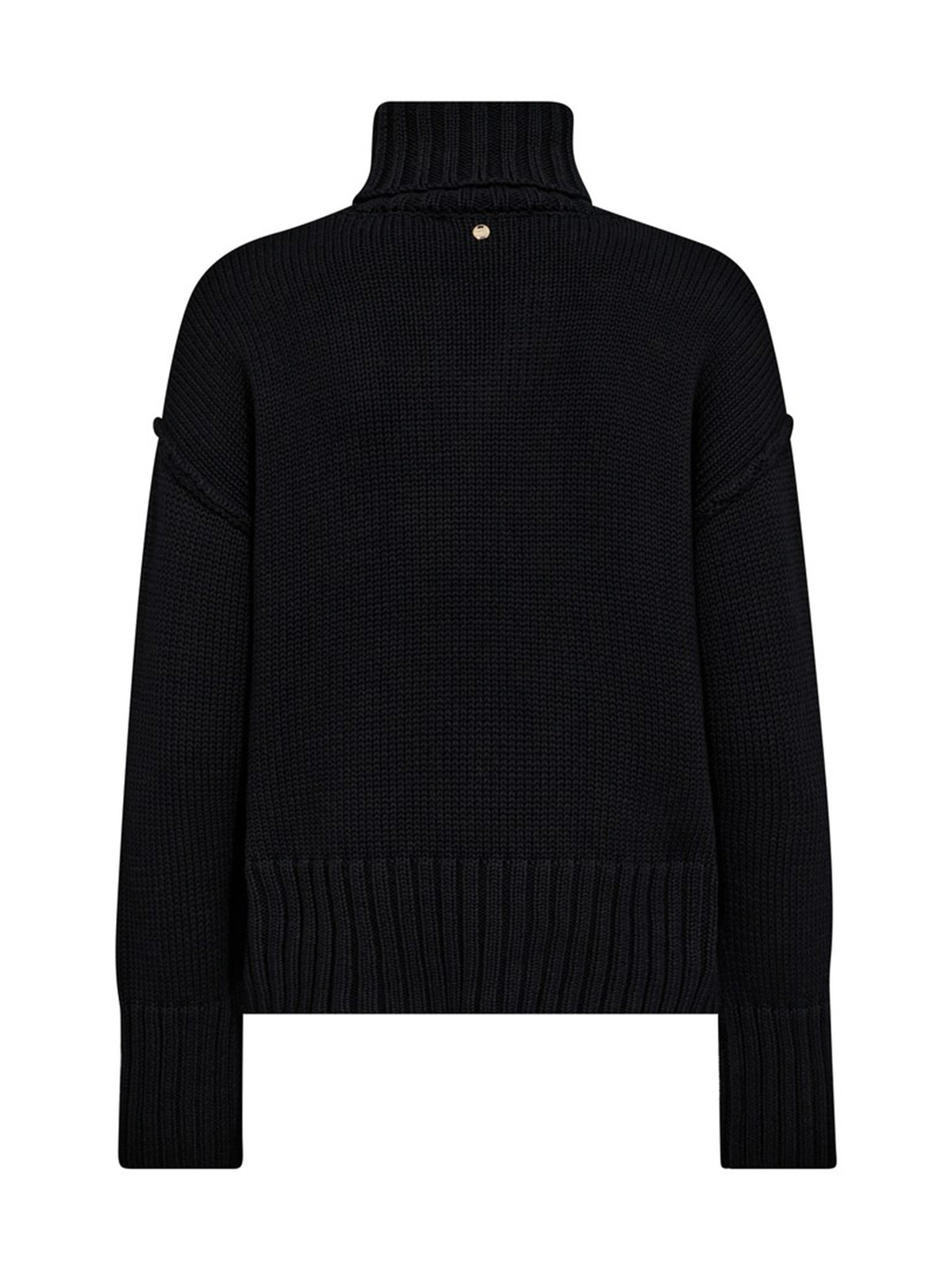 Mos Mosh Rola Bine Rollneck Strickpullover Damen schwarz schwarz Bild 2