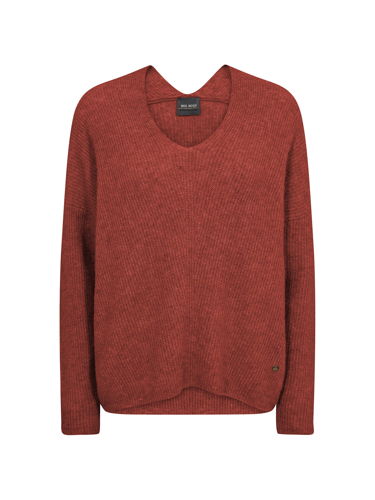 Mos Mosh Thora Strickpullover Damen blau blau Bild 3