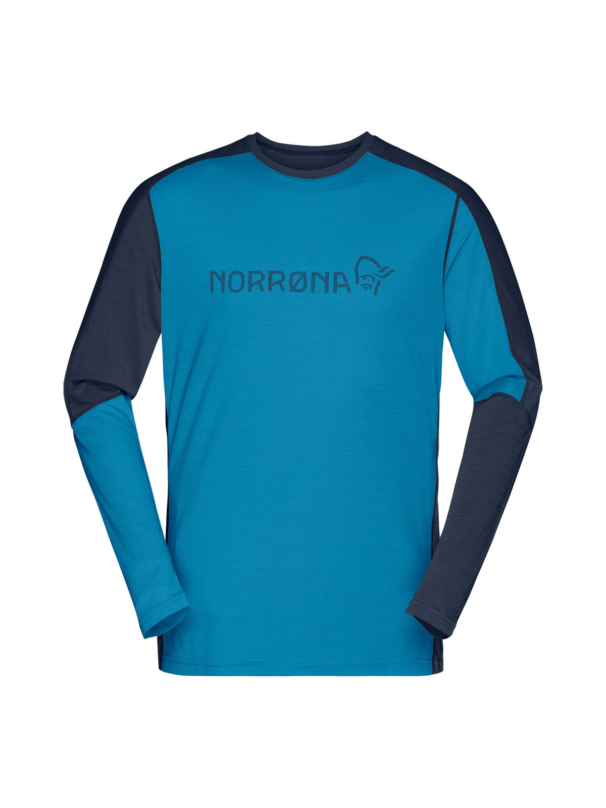 Norrona falketind equaliser merino Baselayer Herren dunkelblau/orange dunkelblau/orange Bild 7