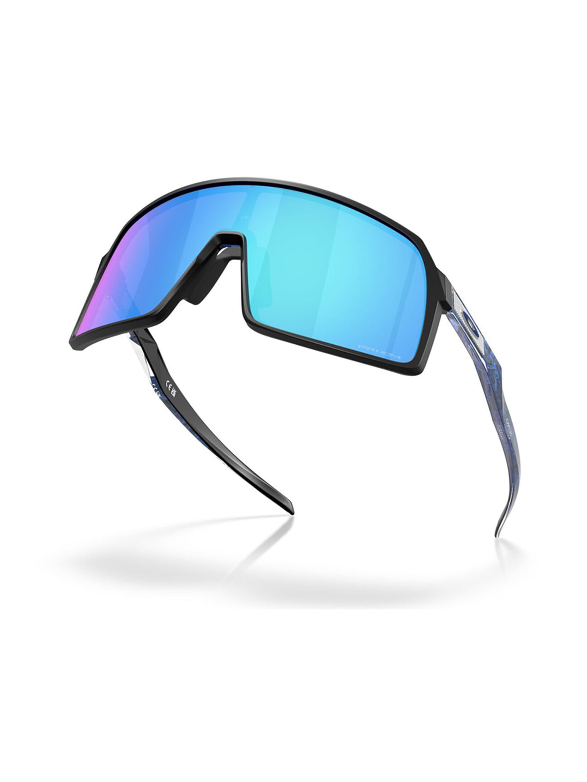 Oakley Sutro Sonnenbrille Herren dunkelblau/rot Matte Cyan / Blue Colorshift / Prizm Road Bild 49