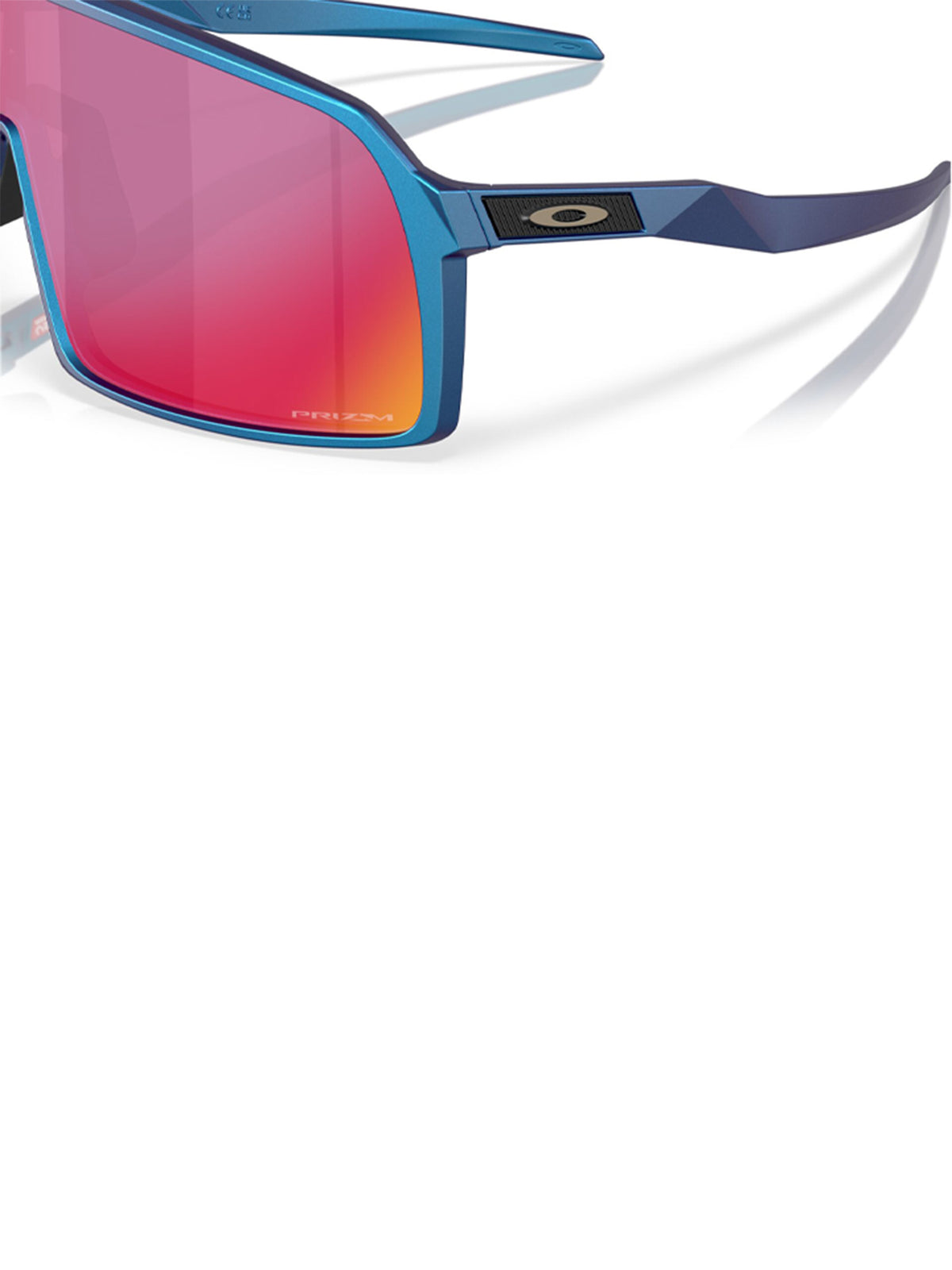 Oakley Sutro Sonnenbrille Herren dunkelblau/rot Matte Cyan / Blue Colorshift / Prizm Road Bild 7
